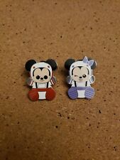 DISNEY PARKS MYSTERY TWO PINS WISHABLES MICKEY & MINNIE SPACE MOUNTAIN NEW picture