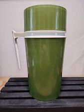 Vintage Green Thermos Vacuum Pint Bottle Soup Hot Beverage Travel Mug Avdocado picture