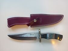 Gorgeous, One-Off, F. Norman, Big, Heavy, Thick, Fixed-Blade KNIFE. Layered NOS picture