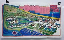 Vintage Cedar Point Souviner Map 1978 First year for Gemini picture