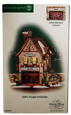 Swifts Stringed Instruments Dept 56 Dickens Village Lighted Up House 58753 picture