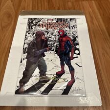 THE AMAZING SPIDER-MAN (2022) #1 - EMINEM SPOTLIGHT VARIANT (SIGNED) IN HAND picture