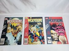 Marvel Comics The Wolverine Saga #1-3 1989 Graphic Novel Set Series Lot picture