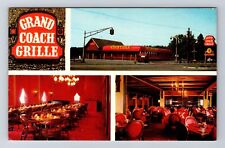 Maple Shade NJ-New Jersey, Grand Coach Grille Dining Souvenir Vintage Postcard picture