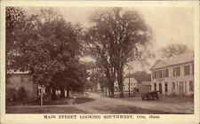Otis Massachusetts MA Main Street Looking Southwest Vintage Postcard picture