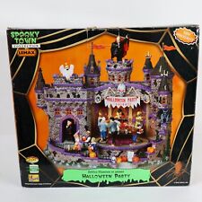 Lemax Spooky Town Halloween Party Lights & Sound 2008 #85669 With Box Works picture