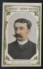 Chromo GUERIN BOUTRON Celebrities #128 LE PROVOST DE LAUNAY 1874 1912 picture