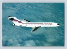 Airplane Postcard Air Charter International Air France Airlines Boeing 727 C25 picture