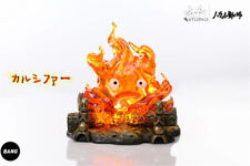 Howl's Moving Castle Calcifer Resin Figure Statue Model Collection LED Toys Gift picture