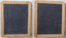 Vintage Slate Chalkboard Raco Made in Portugal Double Sided 9.5