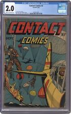 Contact Comics #2 CGC 2.0 1944 4352612005 picture