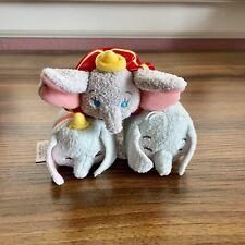 Disney Tsum Tsum Plush Dumbo Lot Of 3 Clown Sleeping Bashful Mini 3.5