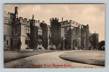 Warwick England, UK, Warwick Castle, Front Entrance Vintage Souvenir Postcard picture