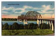 72420 Liberty Memorial Bridge Postcard picture