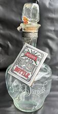 Vintage 1901 Jack Daniels # 1 Whiskey Bottle Etched Glass Belle of Lincoln picture