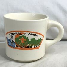 BSA Mug Central Florida Council Boy Scouts Of America Ceramic Coffee Vintage picture