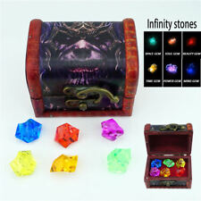 Infinity stones Set Of All 6 Gems Acrylic Beads gem Cosplay Gift picture