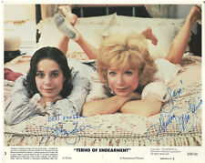 ACTRESSES SHIRLEY MacLAINE & DEBRA WINGER, SIGNED VINTAGE PROMOTIONAL PHOTO. picture