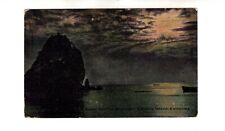 1912 postcard, Sugar Loaf by Moonlight, Catalina Island, California.  RPO picture