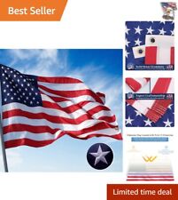 Premium American Flag - All Weather, Fade Resistant, Durable Polyester - 8x12 Ft picture