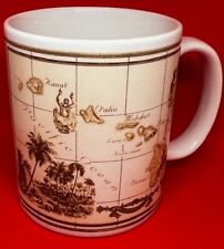 1997 Hawaiian Islands Heritage Map Coffee Mug picture