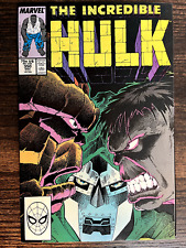 INCREDIBLE HULK #350 9.0 Hulk Vs Thing Doom (Marvel 1988) HIGH GRADE picture