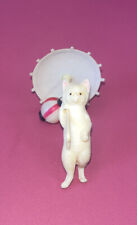 Vintage Celluloid Anthropomorphic Cat  Holding An Umbrella - made in Japan picture