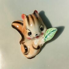 Vintage Anthropomorphic Brown Squirrel Kitsch SINGLE Shaker Japan 3