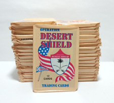 1991 Pacific Operation Desert Shield Trading Cards Lot of 35 Packs picture