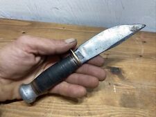 1920's Marble's WOODCRAFT Knife Leather Rare Uncommon picture