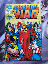 The Infinity War #1 (1992), 1st App. of Doppelgangers NM picture