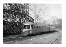 Rollercoaster Theme Park Cleveland Railway Kuhlman Streetcar 1940s Vintage Photo picture
