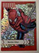 2022-23 Upper Deck Marvel Annual #85 Spider-Man Silver Sparkle picture