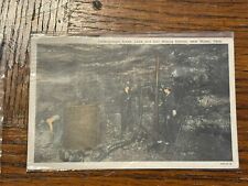 1946 Miami OK MINING Postcard Miners Underground In Lead & Zinc Mine picture