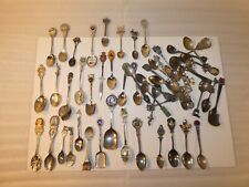 Souvenir Spoons (lot of 50+), USA/world, mid-late 20th C, tourism, events, parks picture