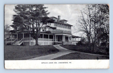 1908. SPRUCE CABIN INN. CANADENSIS, PA. POSTCARD ST5 picture