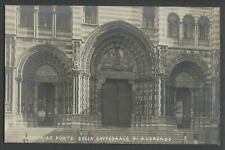 Genoa Italy: c.1920s RPPC Photo Postcard PORTE DELLA CATTEDRALE DI SAN LORENZO picture