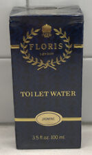 Floris London Jasmine Toilet Water 3.5 fl. oz. 100 ml. Vintage NOS Sealed picture