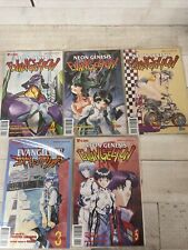 Lot Of 5 Neon Genesis Evangelion Viz Comics All Bagged And Boarded  picture