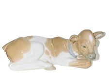 Lladro #4680 Children's Nativity Porcelain Cow Figurine HAS  FLAW picture