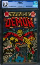 The Demon #1 🌟 CGC 8.0 🌟 1st App of the Demon & Randu Jack Kirby DC 1972 picture