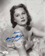 Rhonda Fleming REAL hand SIGNED Photo #2 JSA COA Autographed Actress picture