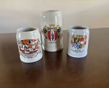 Vintage German Beer Mug Lot Of 3 Uhland Bayern Kaiserslautern picture