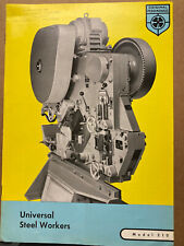 Vtg Peddinghaus Catalog 210 Universal Steel Workers Machine Tools 1958 Brochure picture