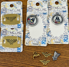 WONDER WOMAN DC Pop Age Timeline Charms Pendants Jewelry supplies picture