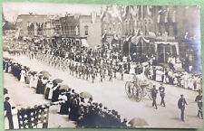 Fireman’s Parade  Vintage Postcard picture