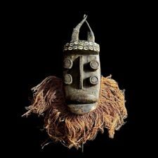 African grebo Mask -Wooden Tribal Mask Handmade folk art Antiques -G1196 picture