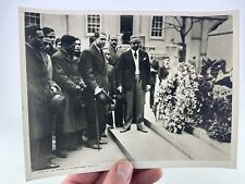 30s PHOTO~SOUTH AFRICAN CADETS HMS THAMES/GENERAL BOTHA~WINDSOR CASTLE MEMORIAL? picture