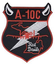 107th fighter Squadron A-10 C Red Devils Patch picture