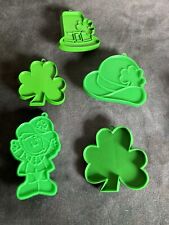 Vintage Hallmark Cookie Cutters Saint Patrick Themed Lot Of 5 picture